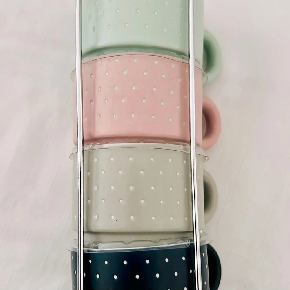 Sheffield Home / 4~Espresso Mugs With Holder - Picture 6 of 7